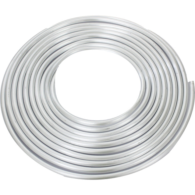 Proflow Aluminium Fuel Line Hard Tube 3/8in, Natural, 25Ft Coil - PFE550-06 PFE550-06