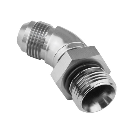 Proflow 45 Degree Male Fitting Orb Hose End To -04AN, Polished - PFE563-04HP PFE563-04HP