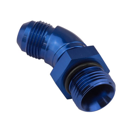 Proflow 45 Degree Male Fitting Orb Hose End To -04AN, Blue - PFE563-04 PFE563-04