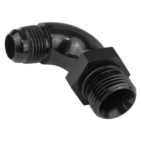 Proflow 90 Degree Male Fitting Orb Hose End To -04AN, Black - PFE583-04BK PFE583-04BK