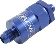 Proflow Billet Inline Aluminium Fuel Filter -06AN Blue 30 Micron - PFE609-06B PFE609-06B
