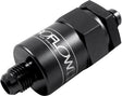 Proflow Billet Inline Aluminium Fuel Filter -08AN Black 30 Micron - PFE609-08BK PFE609-08BK