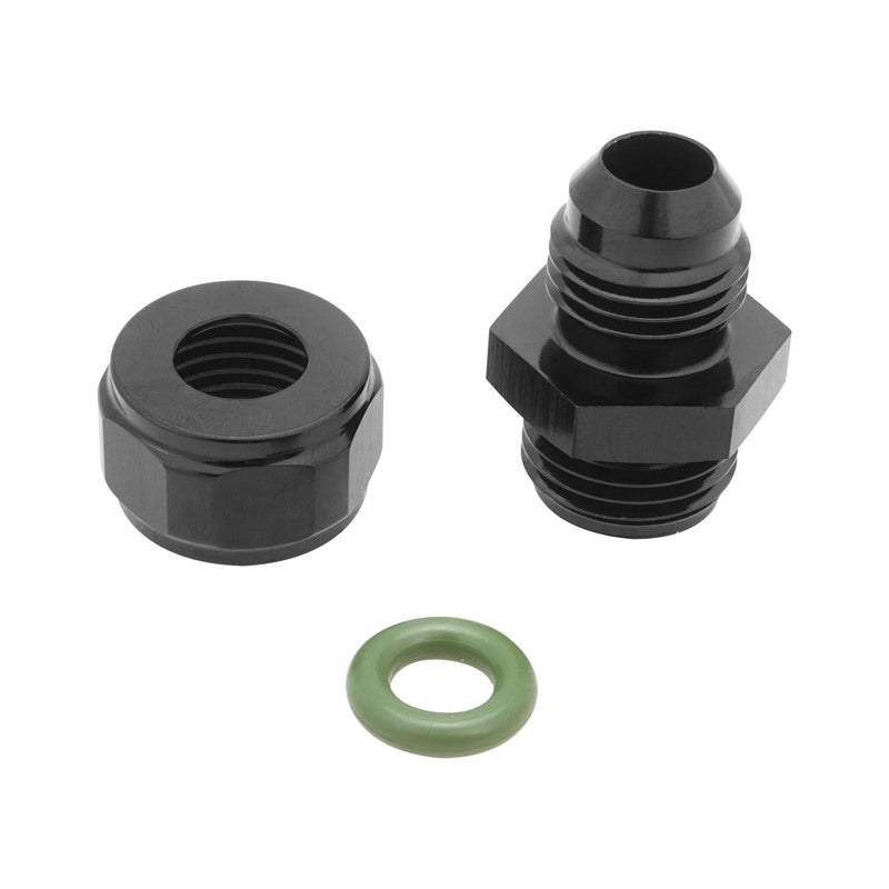Proflow Barb End Adaptor, Suit 5/16'' Barb to AN6 Male, Black, Each - PFE631-05-06