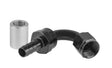 Proflow Crimp Hose End 120 Degree -12AN, Black - PFE654-12 PFE654-12