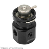 Proflow Bosch Fuel Regulator Adaptor, AN6 ORB Ports, 1/8'' NPT Port, Inline, Black - PFE659BK