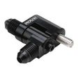 Proflow Engine Steam Line Fitting, 2-Port Male, -04AN, Swivel, For Holden LS, Black, Each - PFE662-04BK-2P PFE662-04BK-2P