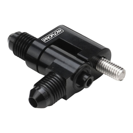 Proflow Engine Steam Line Fitting, 2-Port Male, -04AN, Swivel, For Holden LS, Black, Each - PFE662-04BK-2P PFE662-04BK-2P