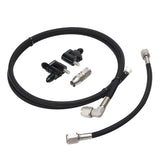 Proflow Engine Steam Line Vent Kit, Holden Commodore LS1/LS2/LS3, 2 Port, Black PTFE Stainless Steel Braid - PFE662-LSKIT2 PFE662-LSKIT2
