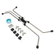 Proflow Engine Steam Line Vent Kit, Holden Commodore LS1/LS2/LS3, 4 Port, Stainless Steel Hardlines, Kit - PFE662-LSKIT PFE662-LSKIT