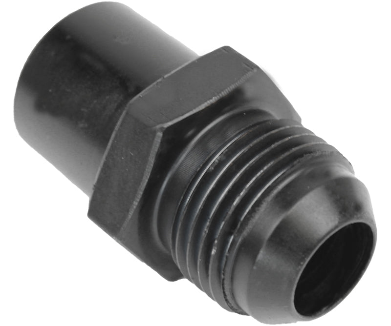 Proflow Valve Cover Breather Adaptor Hose End To -10AN, Black, For Nissan RB26 - PFE667 PFE667