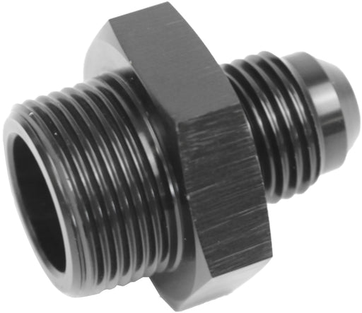 Proflow Valve Cover Breather Adaptor Hose End To -06AN, Black, For Holden Commodore VL, For Nissan RB - PFE669-06 PFE669-06