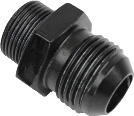 Proflow Valve Cover Breather Adaptor Hose End To -10AN, Black, For Holden Commodore VL, For Nissan RB - PFE669-10 PFE669-10