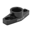 Proflow Adapter, Turbo Oil Drain, 38-44mm GT Aluminium Adaptor -08AN Female, Black - PFE675BK PFE675BK