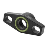 Proflow Adapter, Turbo Oil Drain, 38-44mm GT Aluminium Adaptor -08AN Female, Black - PFE675BK