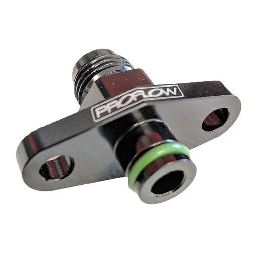 Proflow Fuel Rail Adaptor Fitting Aluminium 11mm To -06AN For Nissan / For Subaru / For Mazda - PFE682 PFE682