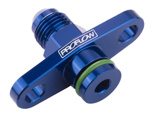 Proflow Fuel Rail Adaptor Fitting Aluminium 16mm To -06AN For Mitsubishi - PFE683 PFE683