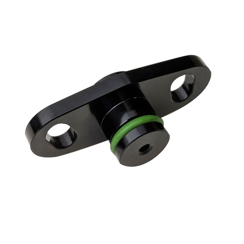 Proflow Fuel Rail Adaptor Fitting Aluminium For Mitsubishi Evo 4, 5, 6, 7, 8 & FTO 16mm To 1/8in. NPT - PFE688 PFE688