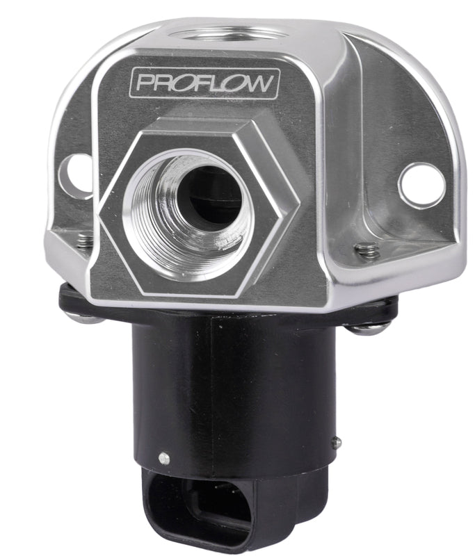 Proflow Adapter, Aluminium GM Idle Air Control LS Chev For Holden, Silver - PFE689S PFE689S