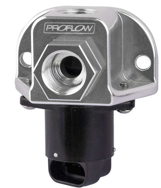 Proflow Adapter, Aluminium GM Idle Air Control LS Chev For Holden, Silver - PFE689S PFE689S