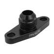 Proflow Adapter, Turbo Oil Drain, 50.8mm-52.4mm Aluminium Adaptor, -10AN Male, Black - PFE693-10BK PFE693-10BK