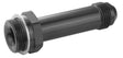 Proflow Fitting Inlet Fuel Adaptor Male Holley Fuel Bowl 7/8 x 20 To -08AN Male 3in, Black - PFE700-08LBK PFE700-08LBK