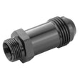 Proflow Fitting Inlet Fuel Adaptor Male Feed Demon 9/16 x 24 2in. -08AN, Black - PFE701-08BK PFE701-08BK