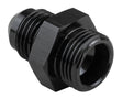 Proflow Fitting, Inlet Fuel Straight Adaptor Male -06AN To 5/8in. x 20, Black - PFE706-06BK PFE706-06BK