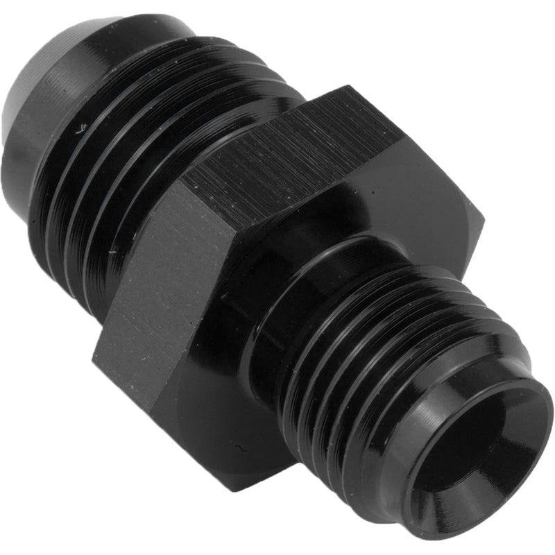 Proflow Fitting, Inlet Fuel Straight Adaptor Male -10AN To 3/4in. x 18 Inverted ( For Chrysler Oil Adapt), Black - PFE707-10BK PFE707-10BK