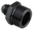 Proflow Fitting, Inlet Fuel Straight Adaptor Quadrajet Male -06AN To 1in. x 20, Black - PFE708-06BK PFE708-06BK