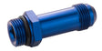 Proflow Quick Release Fuel Fitting Holley Inlet Feed -08AN Male To -08AN Male 2in, Blue - PFE709-08 PFE709-08