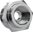 Proflow Fitting, Fuel Adaptor Holley 7/8-20AN To 5/8-18 Convex Seat, Silver, 2Pc - PFE712S PFE712S
