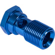 Proflow Fitting Banjo Bolt M16 x 1.50 Thread, 28.5mm Long, Blue - PFE728-06L PFE728-06L