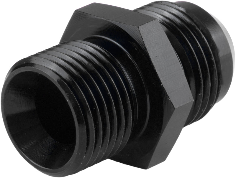 Proflow Fitting Adaptor Male M18 x 1.50mm To Fitting Adaptor Male -08AN, Black - PFE734-08BK PFE734-08BK