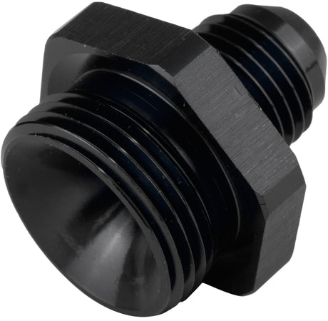 Proflow Fitting Adaptor Male M22 x 1.50mm To Fitting Adaptor Male -08AN, Black - PFE736-08BK PFE736-08BK