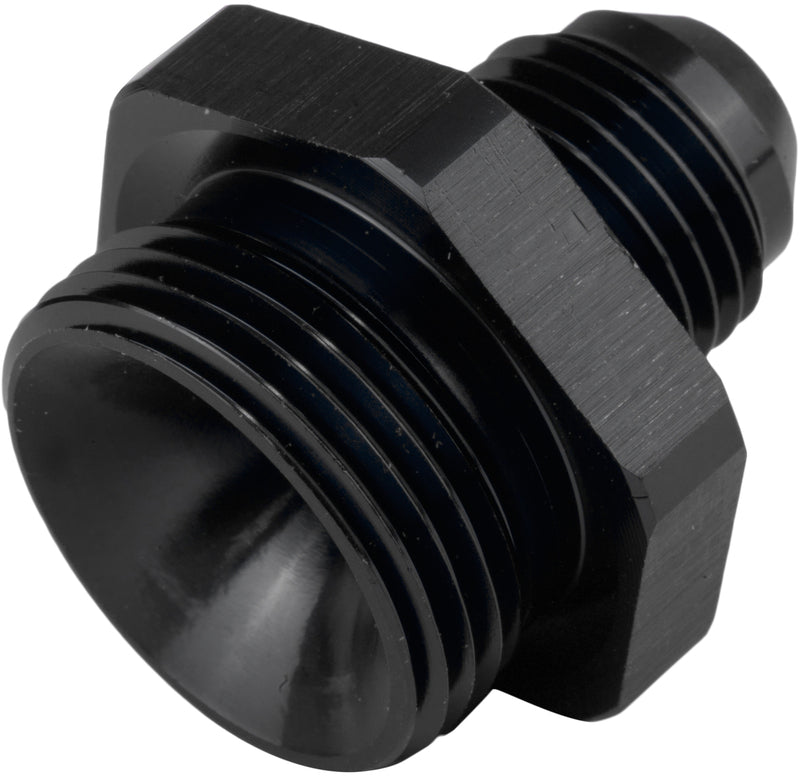 Proflow Fitting Adaptor Male M22 x 1.50mm To Fitting Adaptor Male -12AN, Black - PFE736-12BK PFE736-12BK