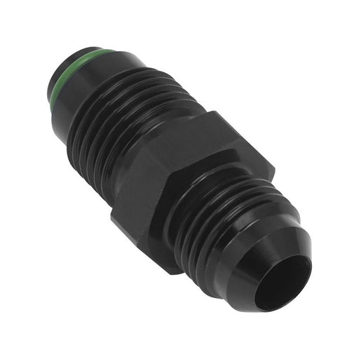 Proflow Power Steering Bump Tube Adaptor Fitting, M16 x 1.50 To -06AN, Universal & Astra Power Steering Pump, Black - PFE741-06-01BK