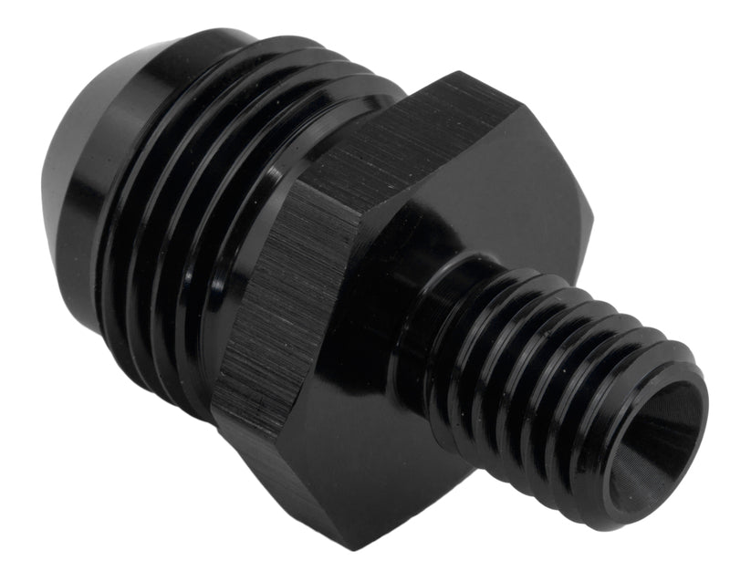 Proflow Fitting Adaptor Male M10 x 1.25mm To Fitting Adaptor Male -06AN, Black - PFE744-06BK PFE744-06BK