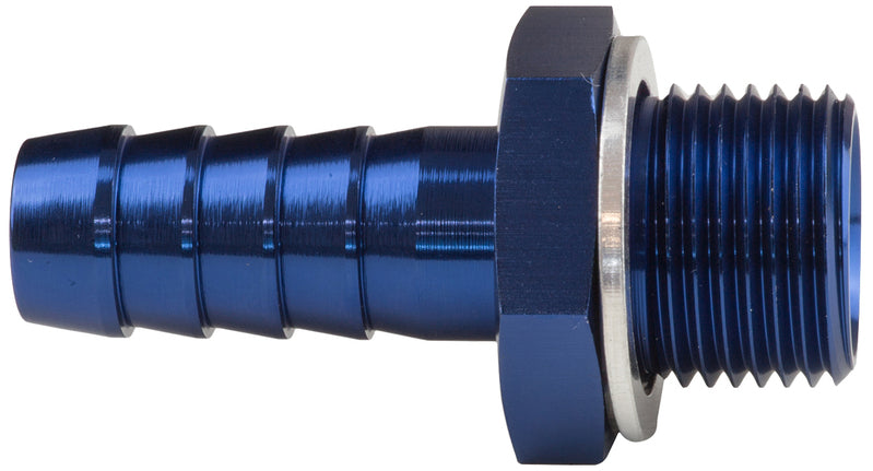 Proflow Fitting Adaptor Male M10 x 1.00mm To 8mm Barb, Blue - PFE745-01 PFE745-01