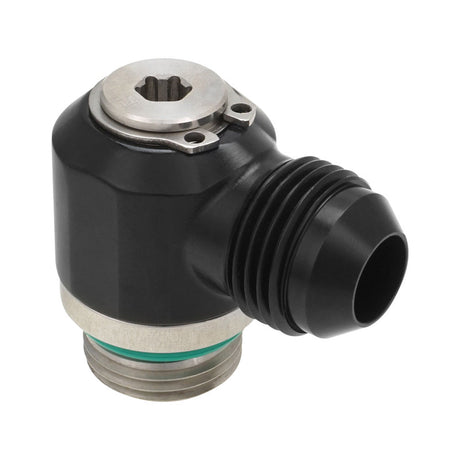 Proflow Low Profile Banjo Fitting, -08AN Male To -08AN ORB Male, 90 Degree - PFE760-08 PFE760-08