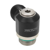 Proflow Low Profile Banjo Fitting, -08AN Male To -08AN ORB Male, 90 Degree - PFE760-08