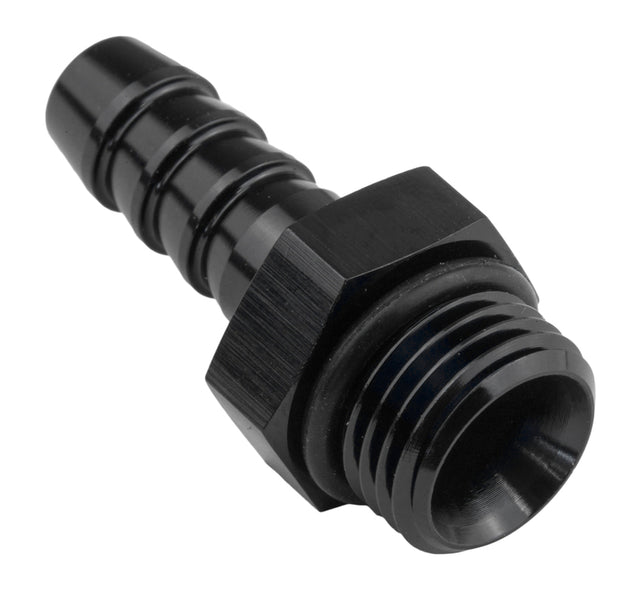 Proflow Fitting adaptor AN 4 Male Hose End To 5/16in. Barb, Black - PFE790-04-05BK PFE790-04-05BK