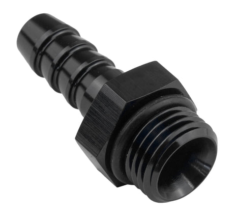 Proflow Fitting adaptor AN 6 Male Hose End To 5/16in. Barb, Black - PFE790-06-05BK PFE790-06-05BK