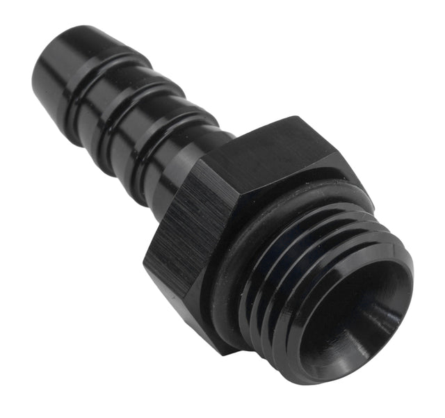 Proflow Fitting adaptor AN 8 Male Hose End To 5/8in. Barb, Black - PFE790-08-10BK PFE790-08-10BK