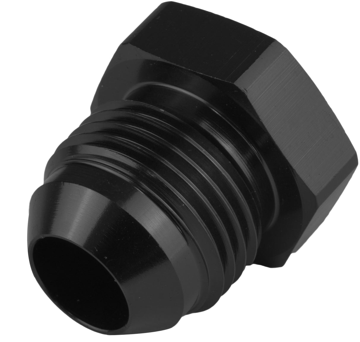 Proflow Adaptor Fitting Plug -08AN, Black - PFE806-08BK PFE806-08BK