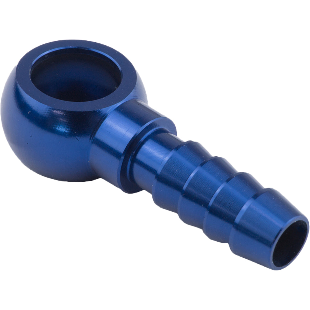 Proflow Fitting banjo 12mm To 1/2in. Barb, Blue - PFE807-08 PFE807-08