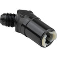 Proflow 3/8in. Female Fitting Quick Connect 45 Degree To -08AN Male, Black - PFE811-03BK PFE811-03BK