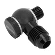 Proflow Banjo Fitting Kit, Suit Ford C4/C10 Transmission 1/8in. NPSM To -06AN Male, Black, Each - PFE816-06-02-KIT PFE816-06-02-KIT
