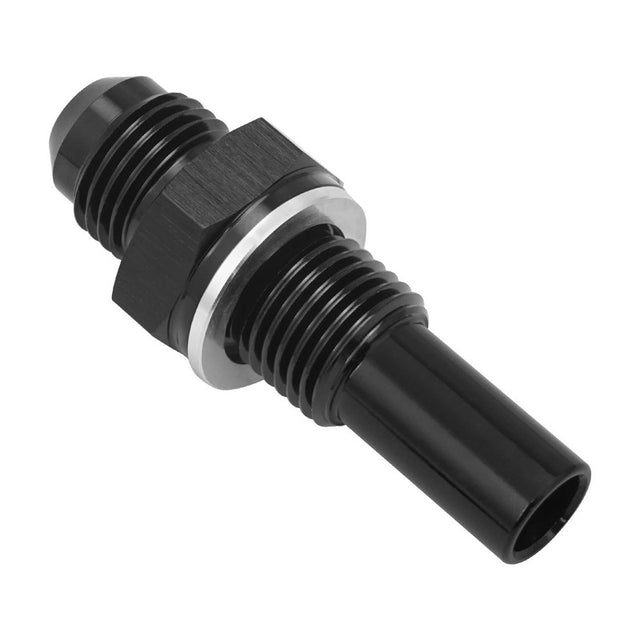 Proflow Fitting Adaptor Male -06AN To 1/4in. NPS, Special Long, 97-ON 4L80E Rear, Black - PFE816-06-NPS PFE816-06-NPS