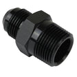 Proflow Adaptor Male -08AN To 1/4in. NPT Straight, Black - PFE816-08-04BK PFE816-08-04BK