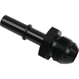 Proflow 3/8in. Fitting Male Quick Connect To -08AN Fitting Male, Black - PFE817-03BK PFE817-03BK